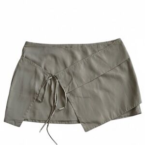 Tan Women's Wrap Skort NWT